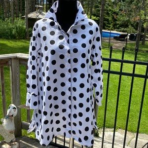 Beautiful polka dot A-Line Top